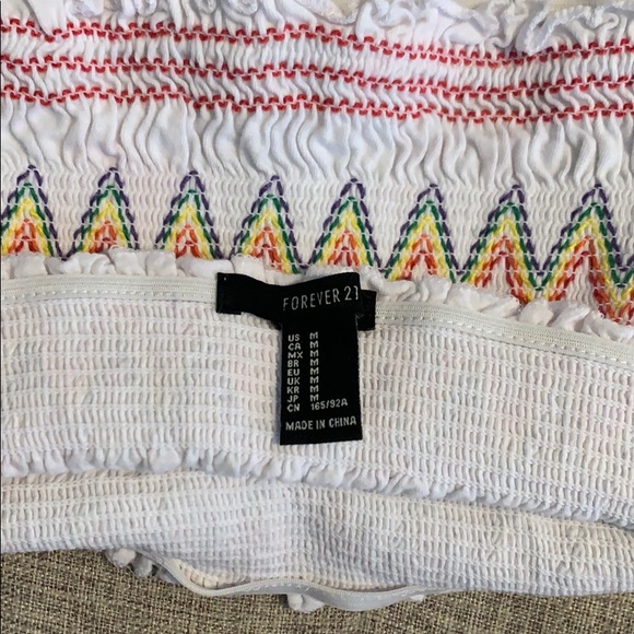 rainbow crop top - Picture 3 of 3